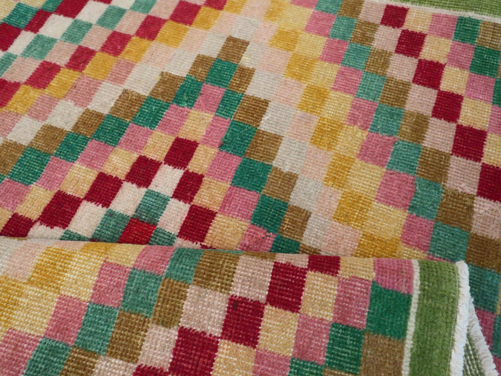 Vintage Anatolian Deco Rug, No.23829 - Galerie Shabab