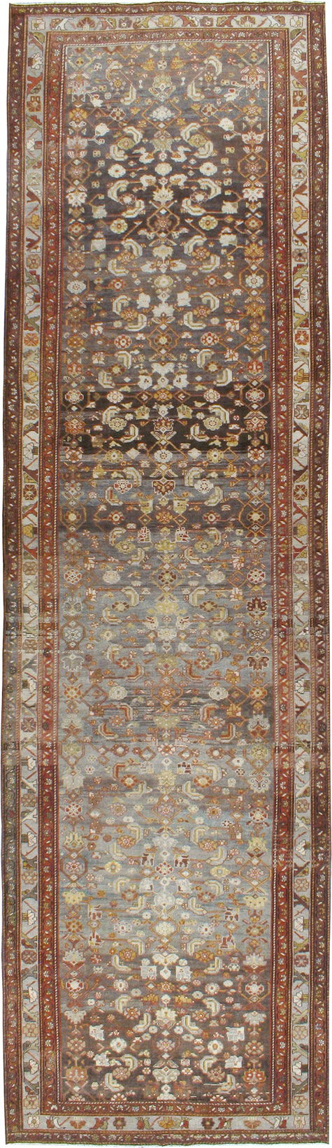 Vintage Persian Malayer Gallery Carpet, No.23867 - Galerie Shabab