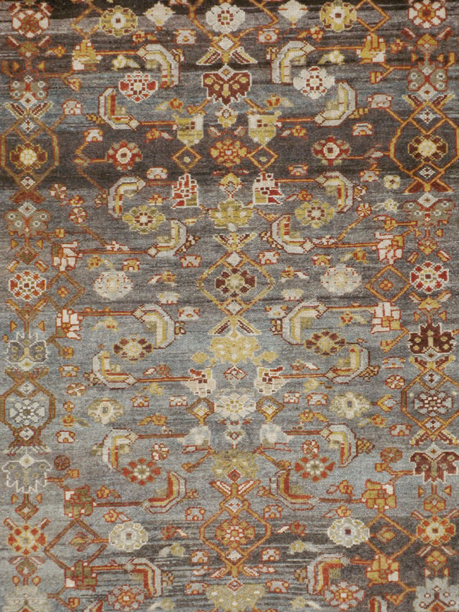 Vintage Persian Malayer Gallery Carpet, No.23867 - Galerie Shabab