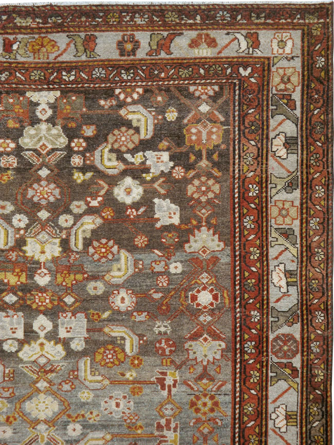 Vintage Persian Malayer Gallery Carpet, No.23867 - Galerie Shabab