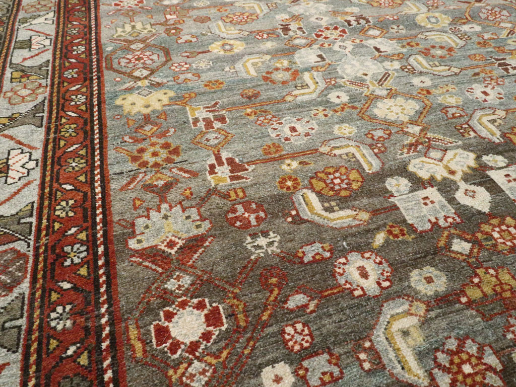 Vintage Persian Malayer Gallery Carpet, No.23867 - Galerie Shabab