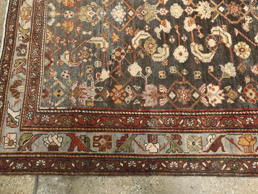 Vintage Persian Malayer Gallery Carpet, No.23867 - Galerie Shabab