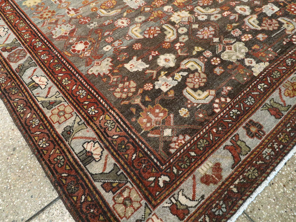 Vintage Persian Malayer Gallery Carpet, No.23867 - Galerie Shabab
