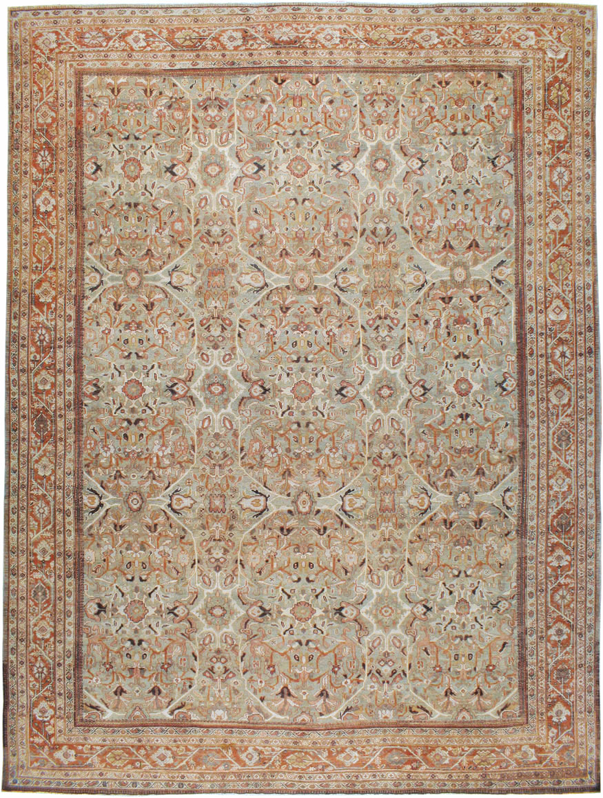 Antique Persian Mahal Carpet, No.23868 - Galerie Shabab