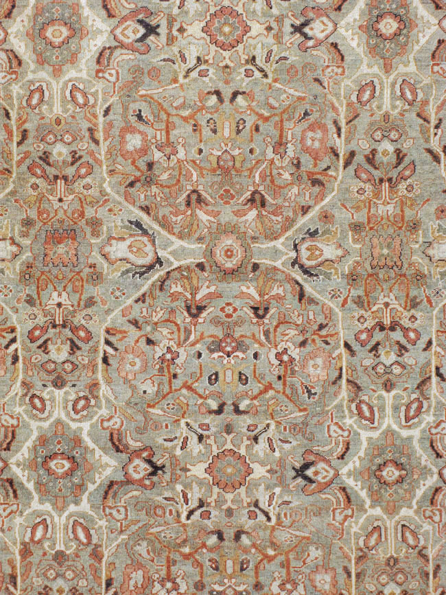 Antique Persian Mahal Carpet, No.23868 - Galerie Shabab