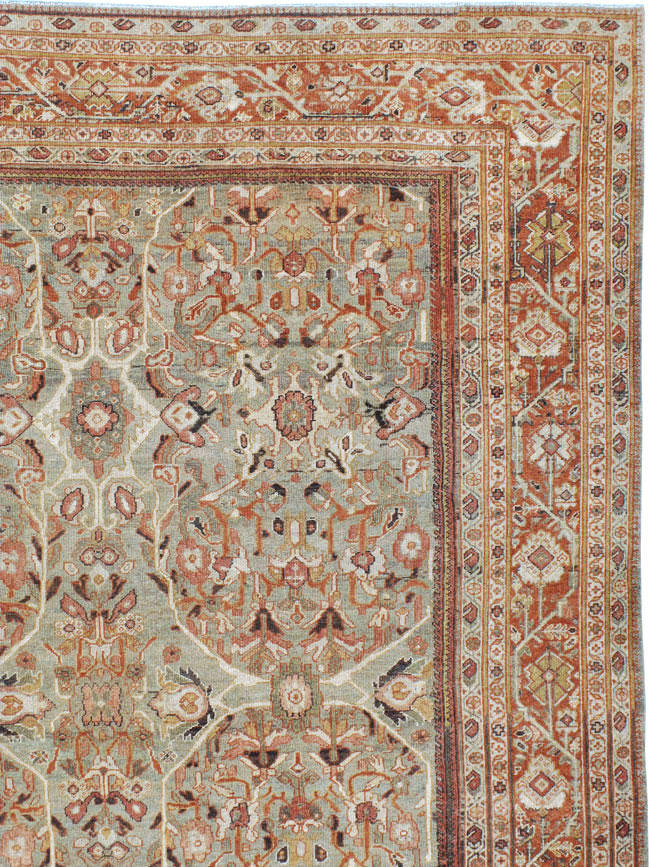 Antique Persian Mahal Carpet, No.23868 - Galerie Shabab