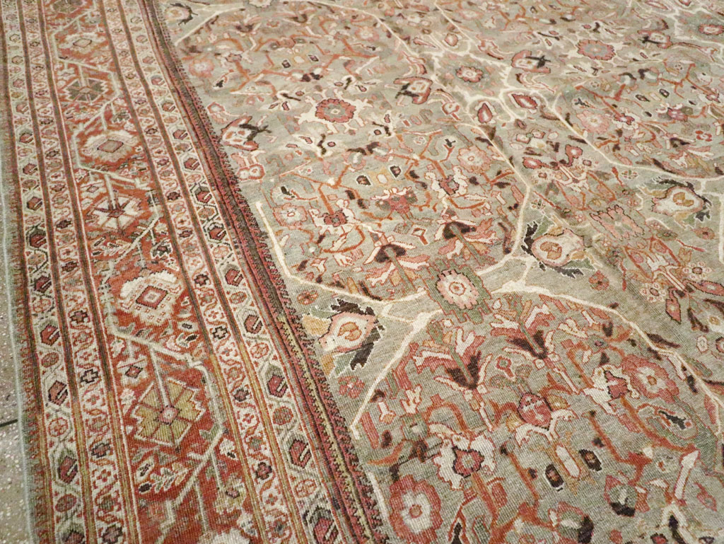 Antique Persian Mahal Carpet, No.23868 - Galerie Shabab