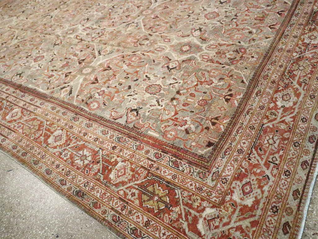 Antique Persian Mahal Carpet, No.23868 - Galerie Shabab