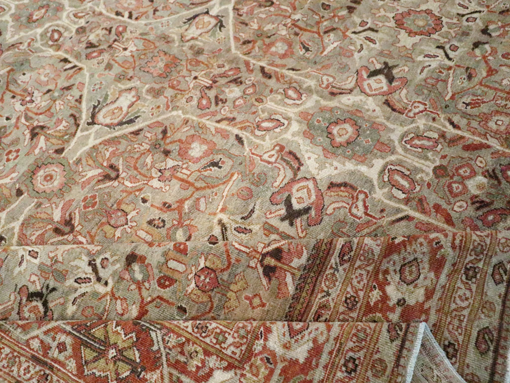 Antique Persian Mahal Carpet, No.23868 - Galerie Shabab