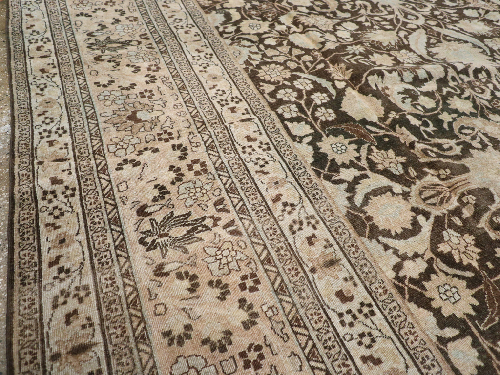 Antique Persian Mashad Carpet, No.23869 - Galerie Shabab