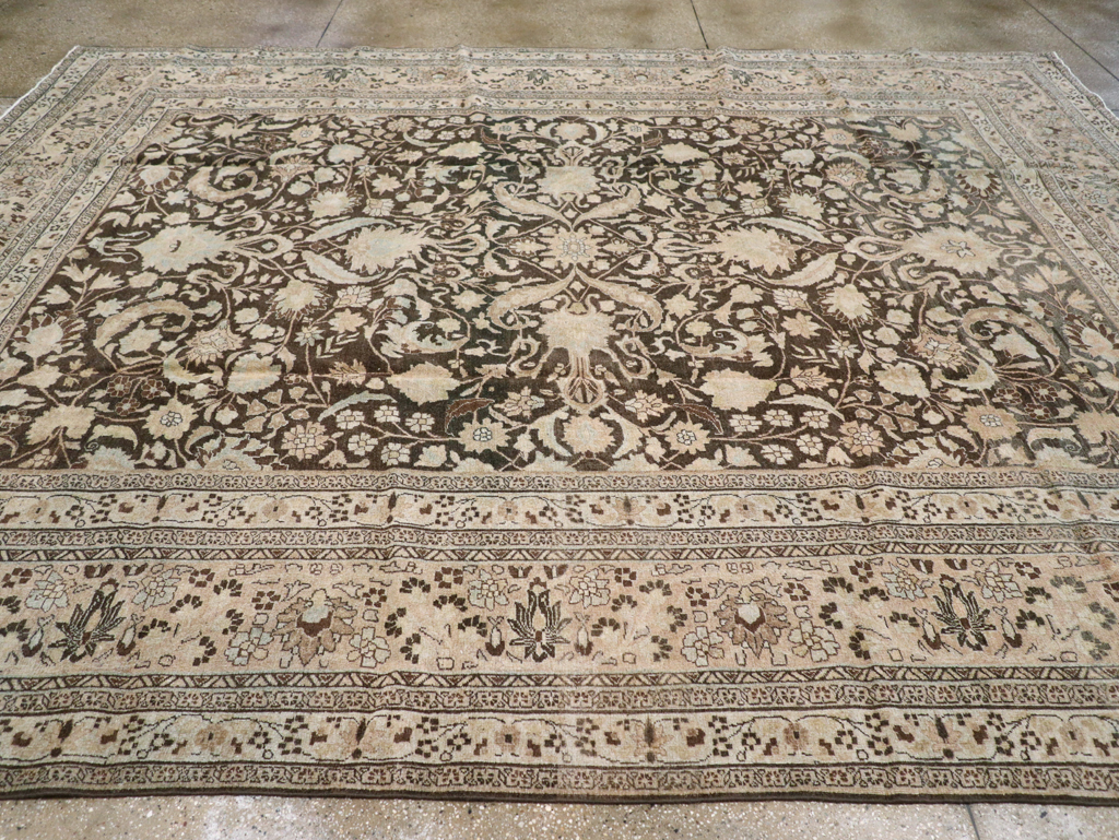 Antique Persian Mashad Carpet, No.23869 - Galerie Shabab