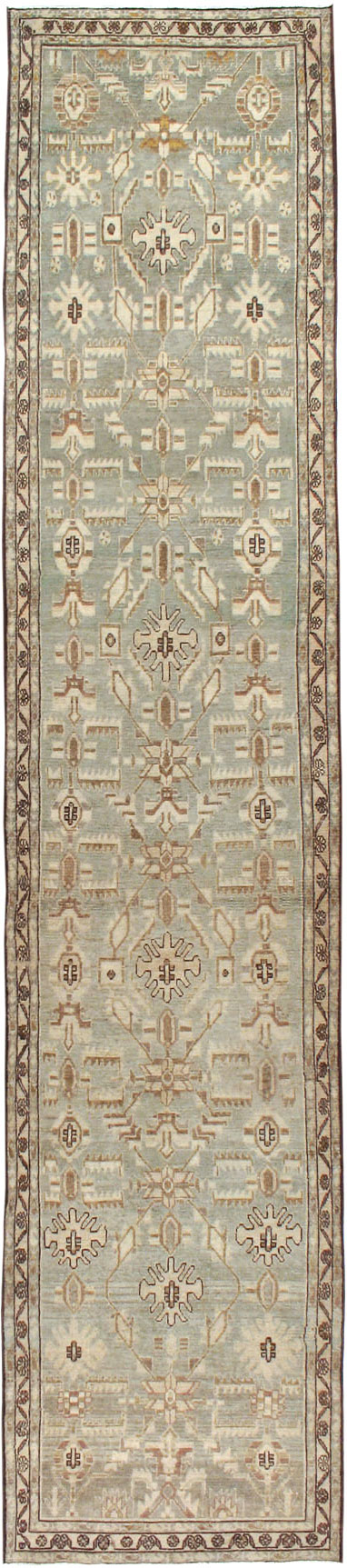 Vintage Persian Malayer Runner, No.23873 - Galerie Shabab