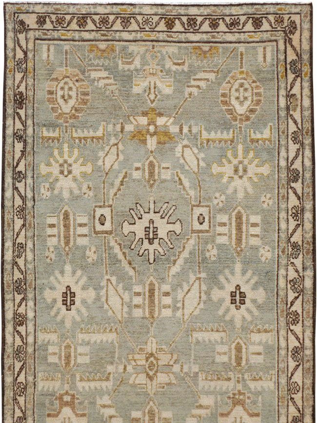 Vintage Persian Malayer Runner, No.23873 - Galerie Shabab