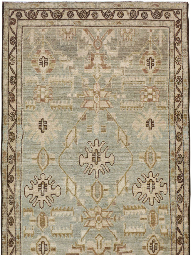 Vintage Persian Malayer Runner, No.23873 - Galerie Shabab