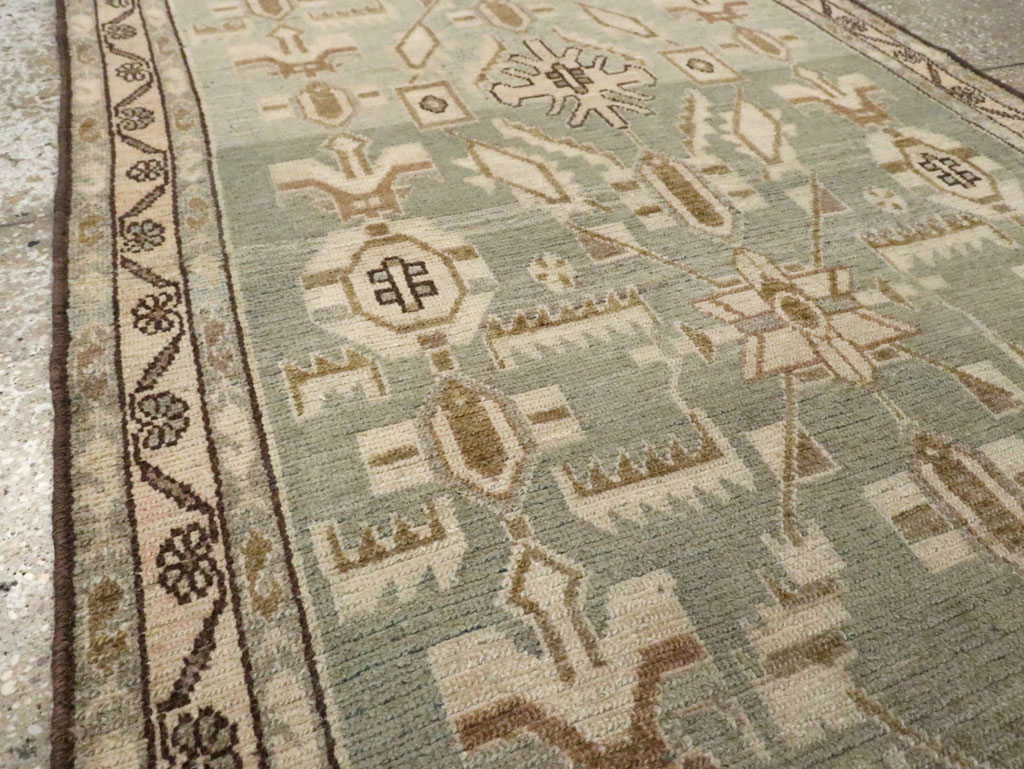 Vintage Persian Malayer Runner, No.23873 - Galerie Shabab