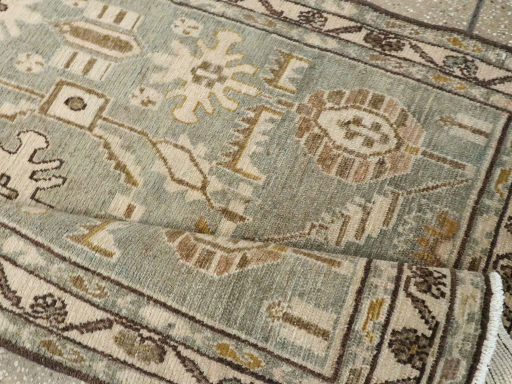 Vintage Persian Malayer Runner, No.23873 - Galerie Shabab