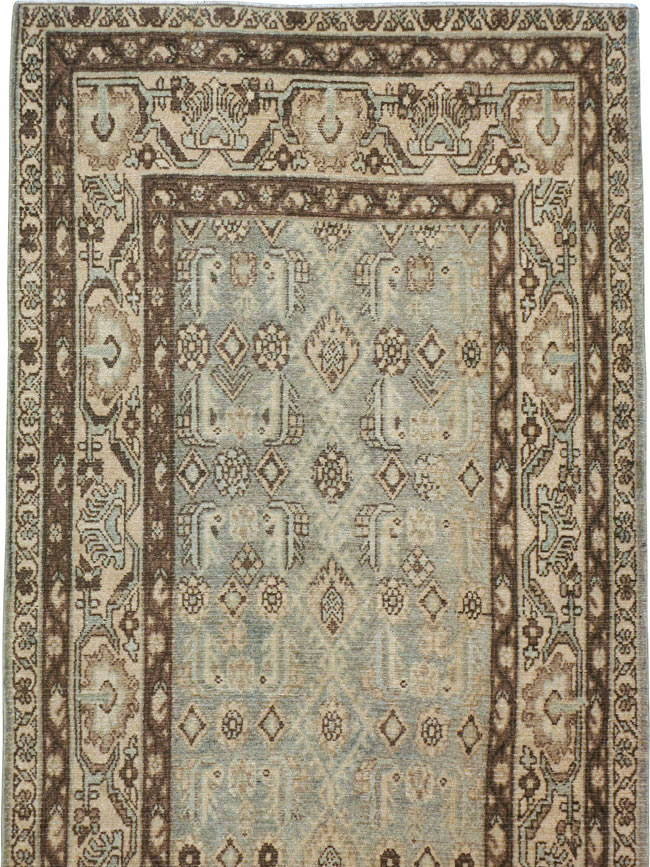 Vintage Persian Malayer Runner, No.23874 - Galerie Shabab