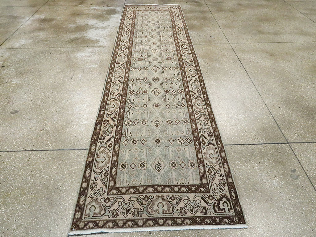 Vintage Persian Malayer Runner, No.23875 - Galerie Shabab