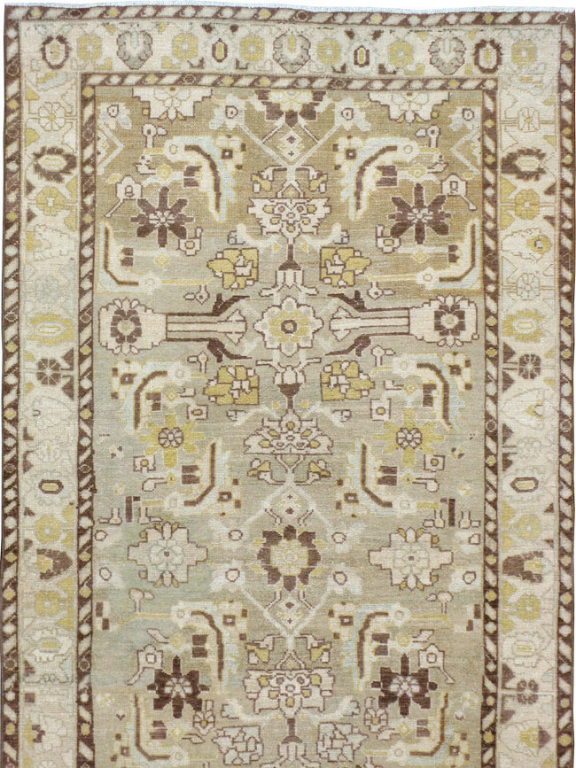 Vintage Persian Malayer Runner (Pair: 1 of 2), No.23877 - Galerie Shabab