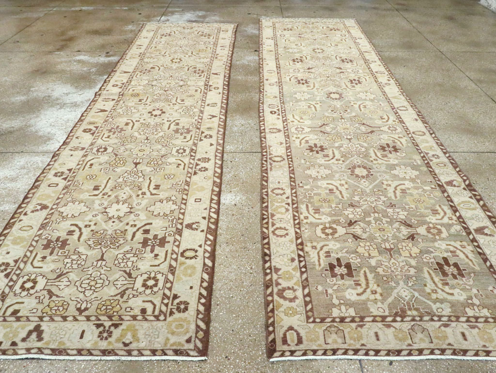 Vintage Persian Malayer Runner (Pair: 1 of 2), No.23877 - Galerie Shabab