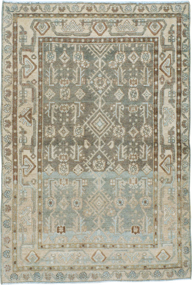 Vintage Persian Malayer Rug, No.23879 - Galerie Shabab