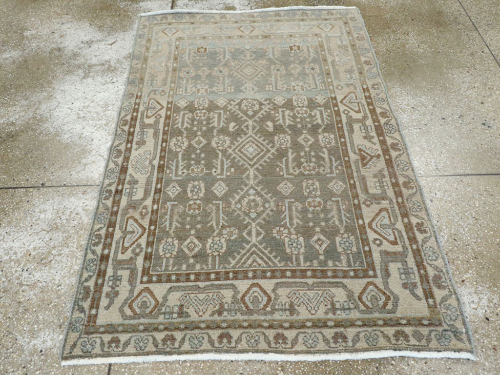 Vintage Persian Malayer Rug, No.23879 - Galerie Shabab