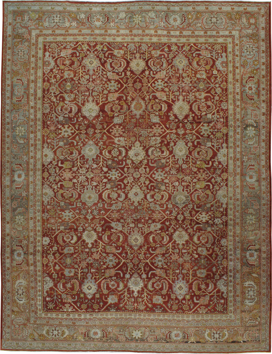Antique Persian Mahal Carpet, No.23883 - Galerie Shabab