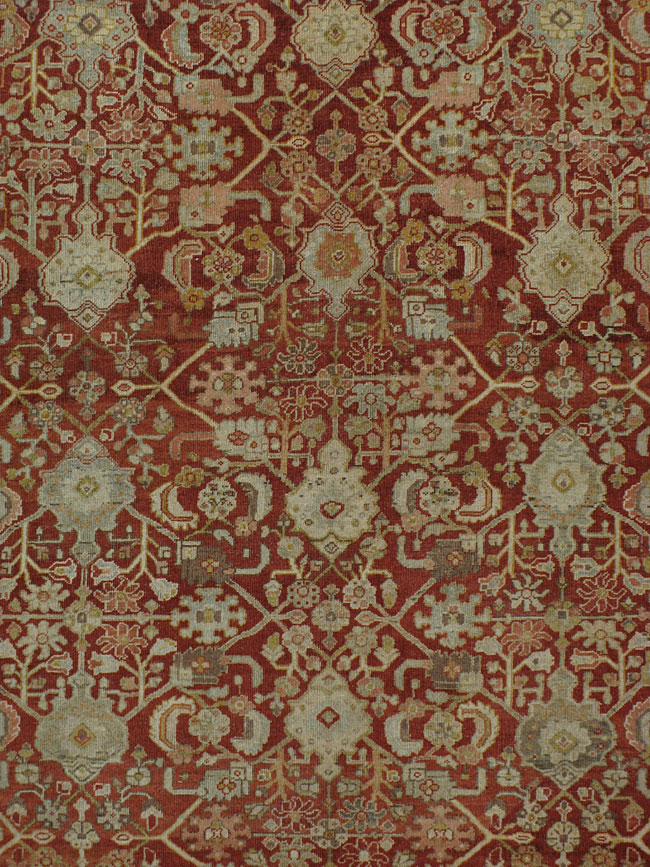 Antique Persian Mahal Carpet, No.23883 - Galerie Shabab