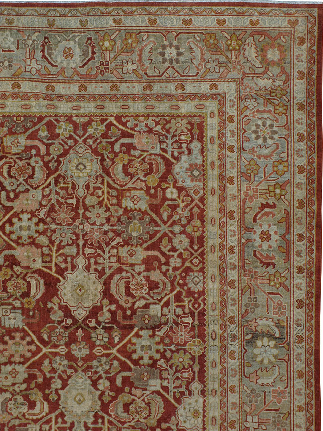 Antique Persian Mahal Carpet, No.23883 - Galerie Shabab