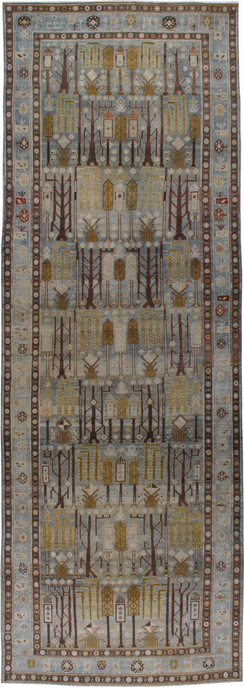 Antique Malayer Gallery Carpet, No.23888 - Galerie Shabab