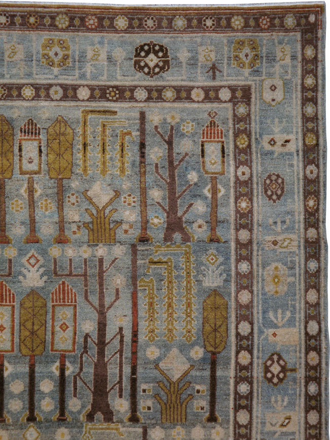 Antique Malayer Gallery Carpet, No.23888 - Galerie Shabab