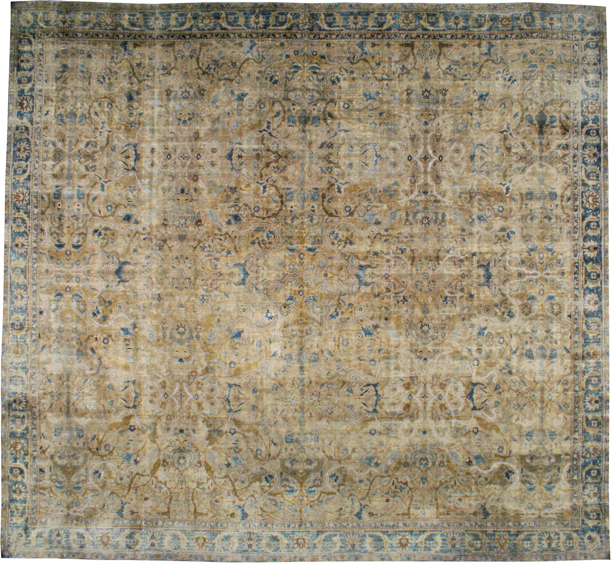 Antique Indian Lahore Carpet, No.23891 - Galerie Shabab