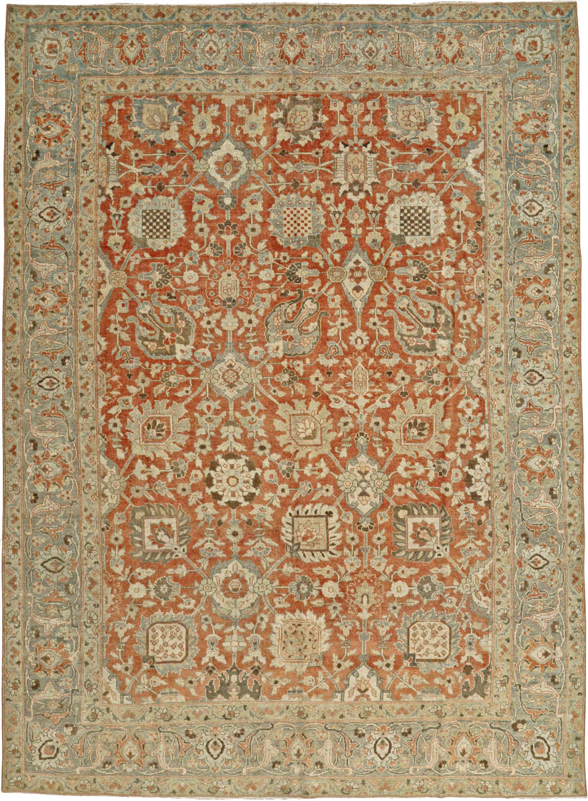 Antique Persian Tabriz Carpet, No.23894 - Galerie Shabab