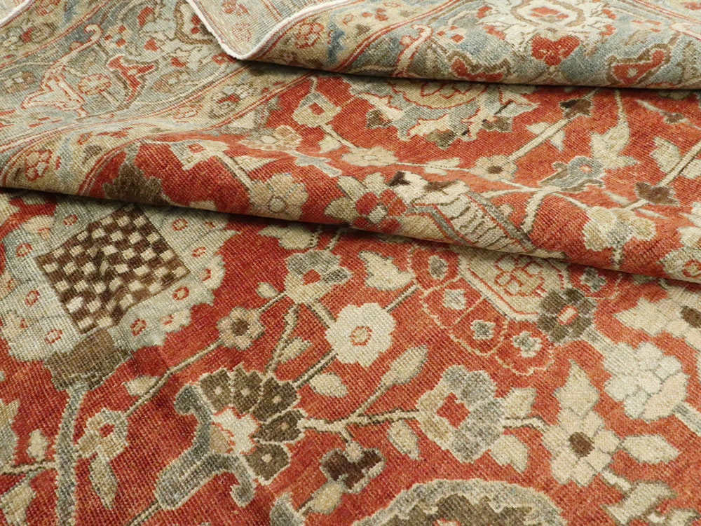 Antique Persian Tabriz Carpet, No.23894 - Galerie Shabab