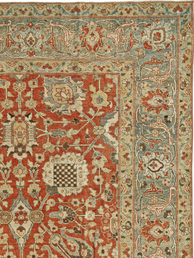 Antique Persian Tabriz Carpet, No.23894 - Galerie Shabab