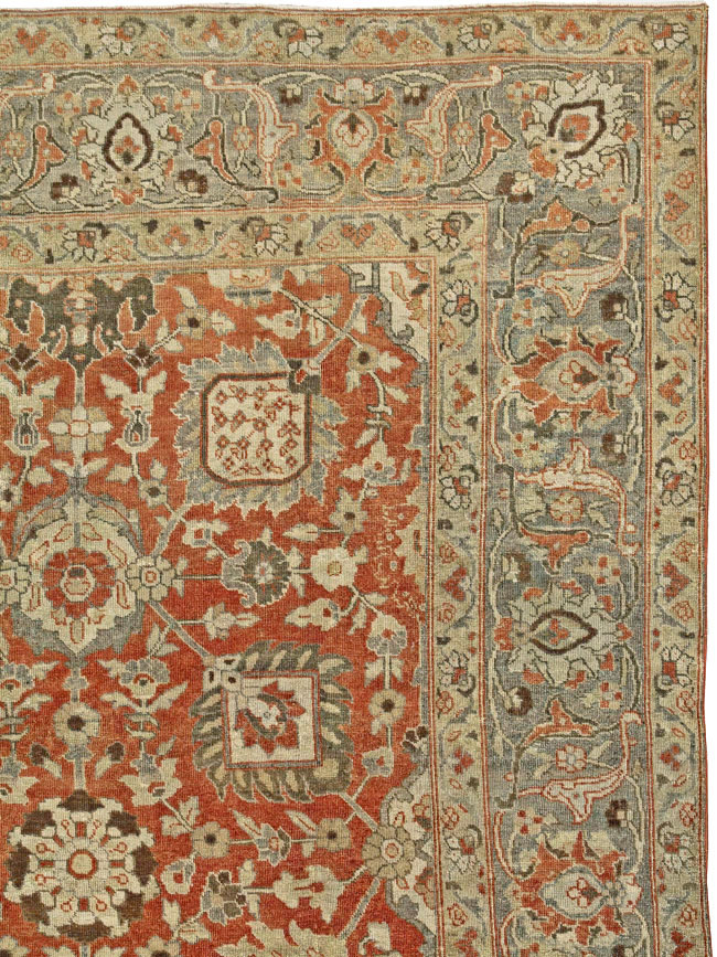 Antique Persian Tabriz Carpet, No.23894 - Galerie Shabab