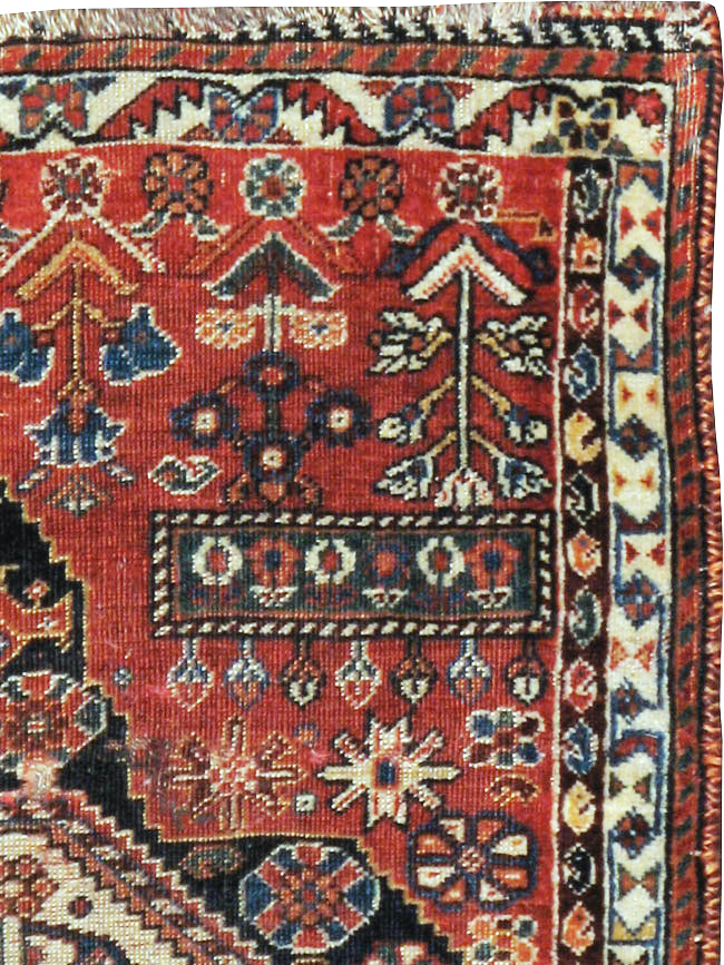 Antique Persian Afshar Sampler Rug, No.23895 - Galerie Shabab