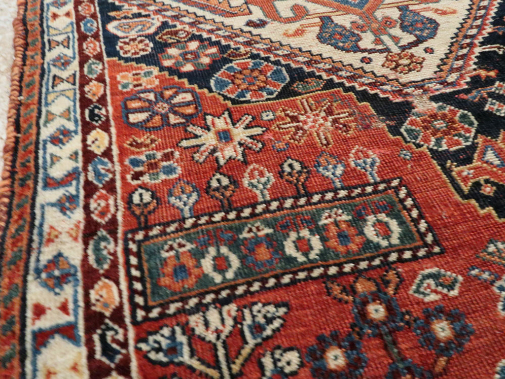 Antique Persian Afshar Sampler Rug, No.23895 - Galerie Shabab