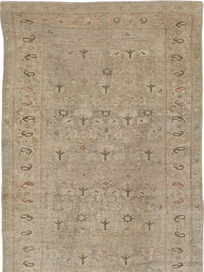 Antique Persian Bidjar Runner, No.23903 - Galerie Shabab