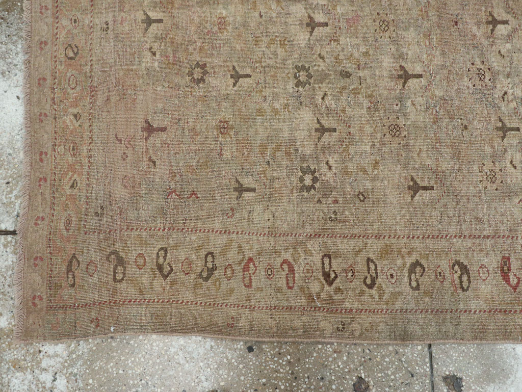 Antique Persian Bidjar Runner, No.23903 - Galerie Shabab