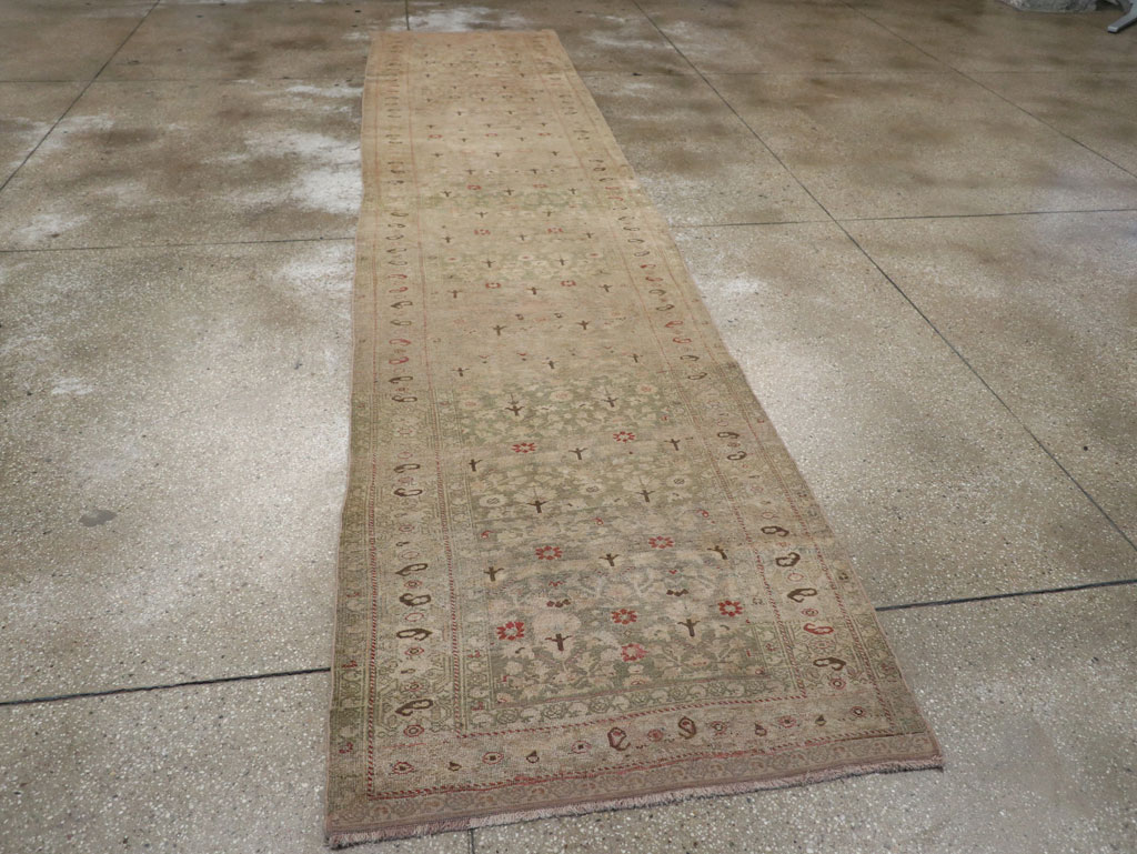 Antique Persian Bidjar Runner, No.23903 - Galerie Shabab