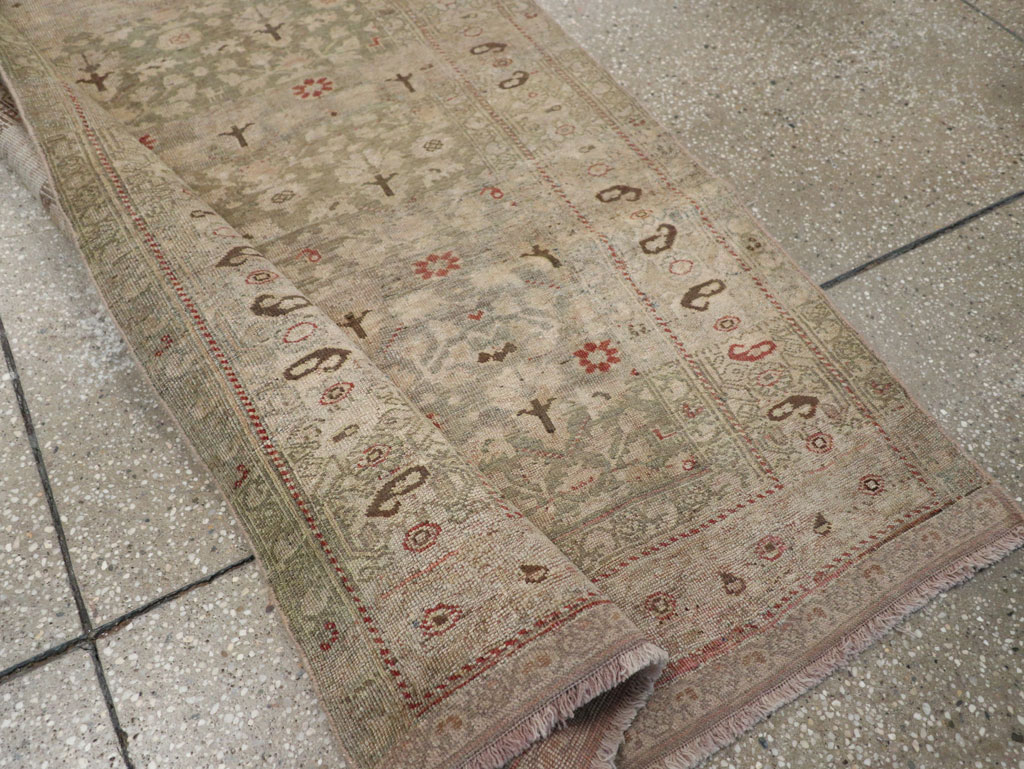 Antique Persian Bidjar Runner, No.23903 - Galerie Shabab