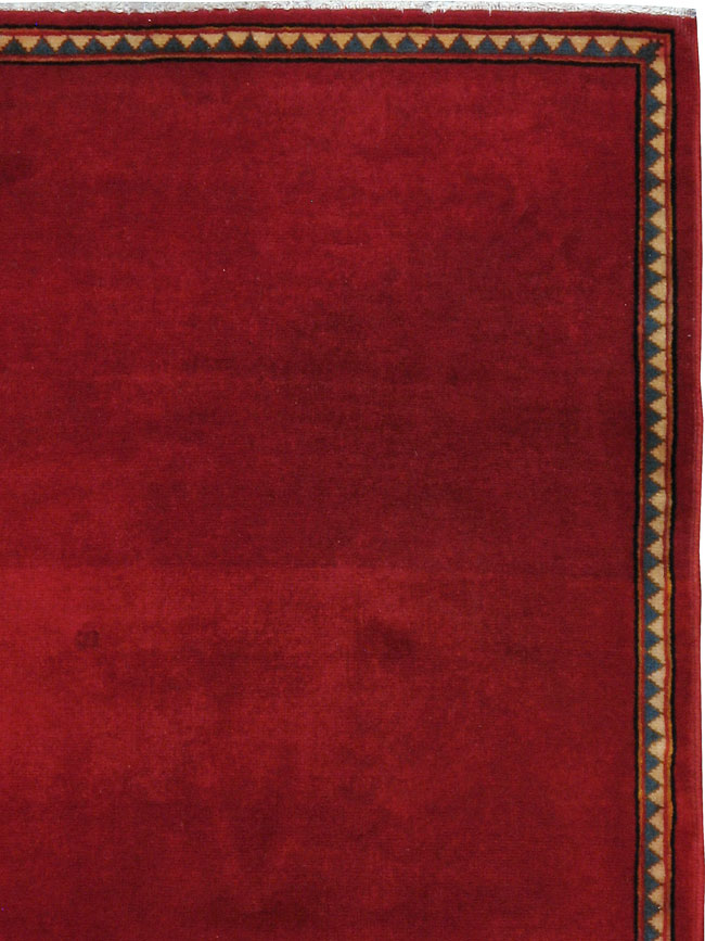 Vintage Persian Kashan Modernist Runner, No.23917 - Galerie Shabab