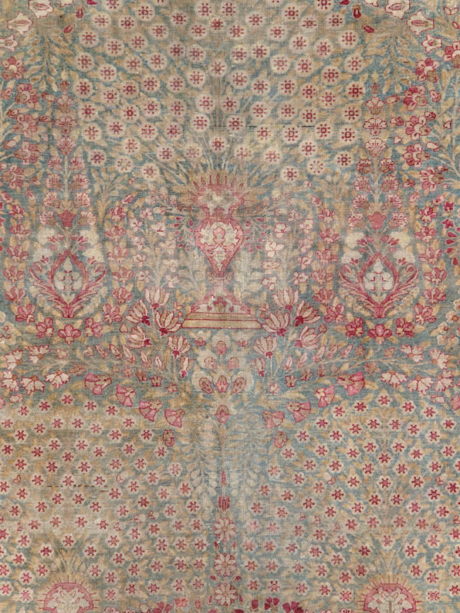 Antique Persian Lavar Kerman Gallery Carpet, No.23919 - Galerie Shabab