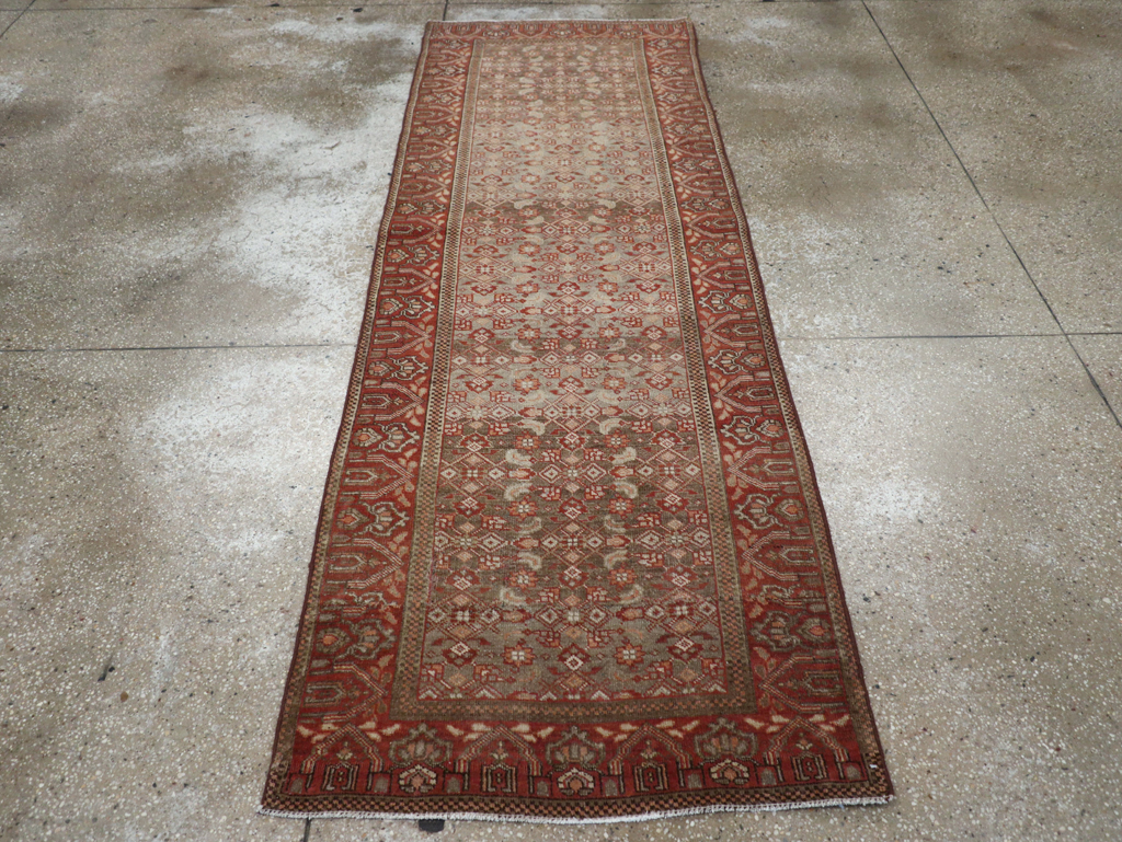 Antique Persian Malayer Runner, No.23923 - Galerie Shabab