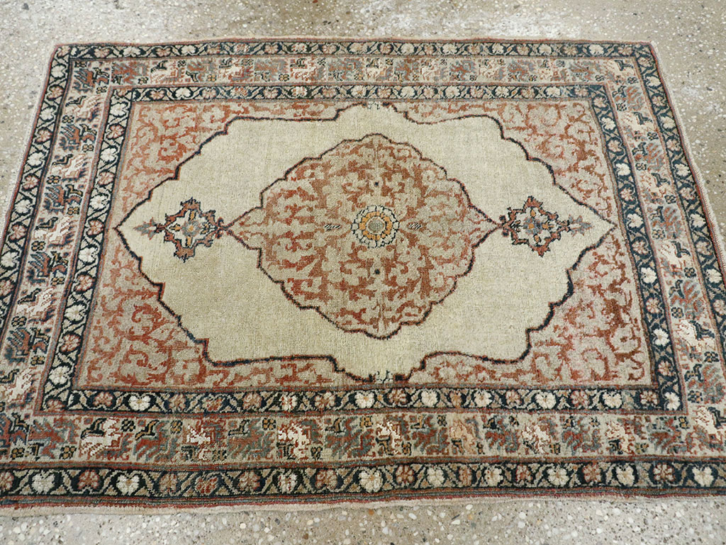 Antique Persian Tabriz Hagi Jalili Rug, No.23925 - Galerie Shabab