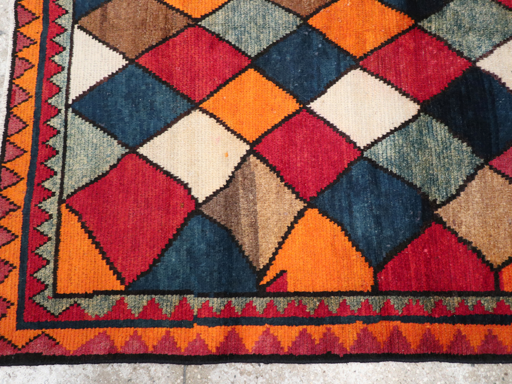 Vintage Persian Gabbeh Rug, No.23929 - Galerie Shabab