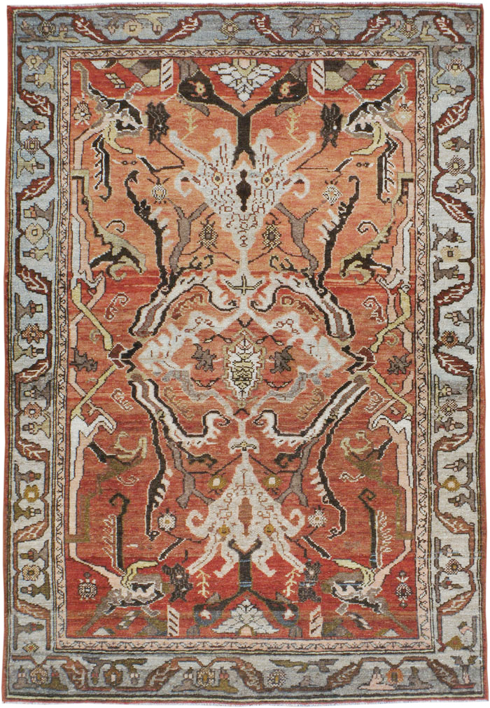 Antique Persian Malayer Rug, No.23930 - Galerie Shabab