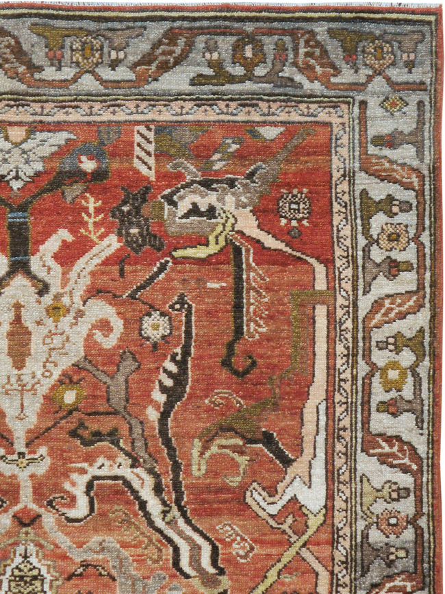 Antique Persian Malayer Rug, No.23930 - Galerie Shabab