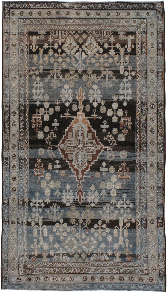 Vintage Persian Malayer Rug, No.23932 - Galerie Shabab